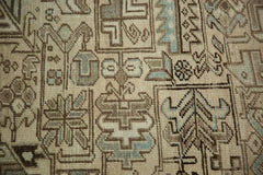 7x8.5 Vintage Distressed Heriz Carpet // ONH Item ee005279, Image 5