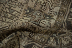 7x8.5 Vintage Distressed Heriz Carpet // ONH Item ee005279, Image 8