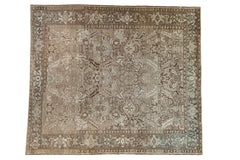 7.5x9 Vintage Distressed Heriz Carpet // ONH Item ee005280
