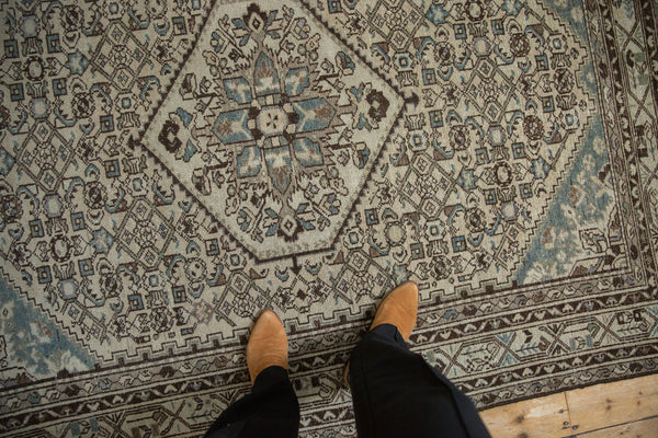 5x6.5 Vintage Distressed Hamadan Rug // ONH Item ee005286, Image 1