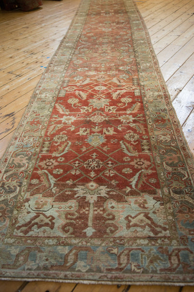 3x16 Vintage Distressed Heriz Rug Runner // ONH Item ee005291, Image 8