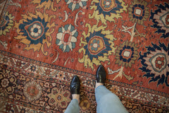 7x9.5 Antique Fragment Mahal Carpet // ONH Item ee005294, Image 1