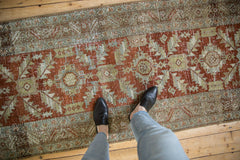 3x16.5 Vintage Distressed Heriz Rug Runner // ONH Item ee005299, Image 1