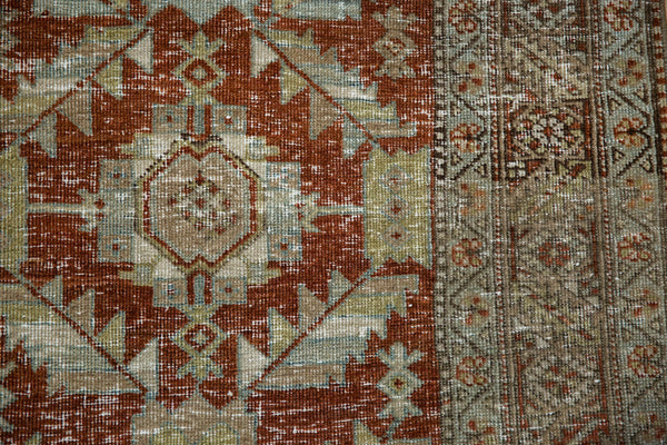 3x16.5 Vintage Distressed Heriz Rug Runner // ONH Item ee005299, Image 2