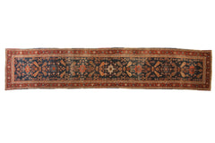 3x15 Antique Heriz Rug Runner // ONH Item ee0053001