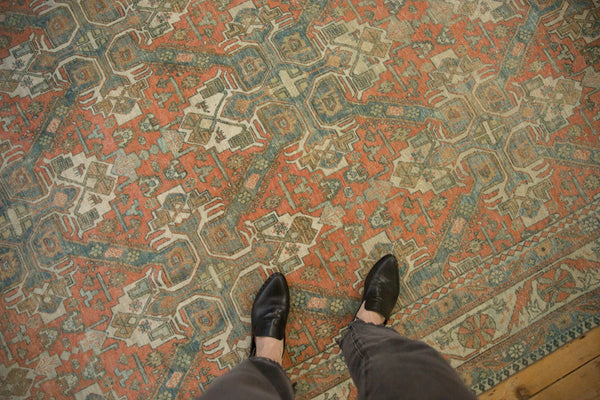 6.5x10 Vintage Distressed Caucasian Carpet // ONH Item ee005301, Image 1