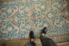 4x6.5 Vintage Distressed Malayer Rug // ONH Item ee005303, Image 1