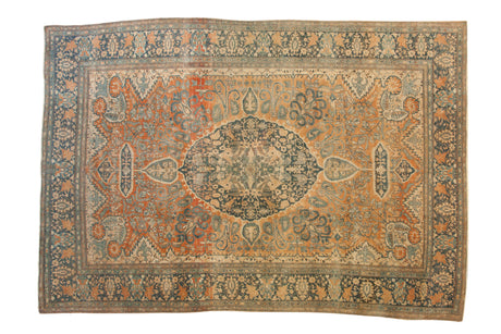 8.5x12 Antique Farahan Sarouk Carpet // ONH Item ee0053041