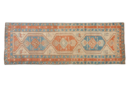3x8.5 Antique Distressed Serab Rug Runner // ONH Item ee0053061