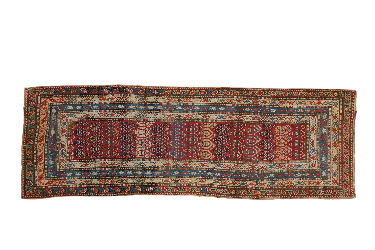 3x9 Antique Karabagh Rug Runner // ONH Item ee0053071