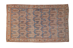 5x8.5 Vintage Distressed Afshar Carpet // ONH Item ee0053081