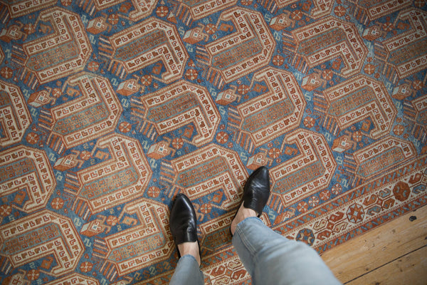 5x8.5 Vintage Distressed Afshar Carpet // ONH Item ee005308, Image 1