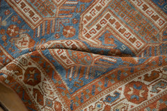 5x8.5 Vintage Distressed Afshar Carpet // ONH Item ee005308, Image 8