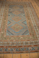 4.5x9 Vintage Distressed Malayer Rug Runner // ONH Item ee005310, Image 3
