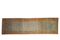 3x11.5 Vintage Distressed Afshar Rug Runner // ONH Item ee0053121