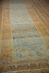 3x11.5 Vintage Distressed Afshar Rug Runner // ONH Item ee005312, Image 4