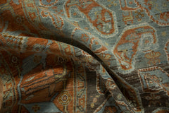 3x11.5 Vintage Distressed Afshar Rug Runner // ONH Item ee005312, Image 10