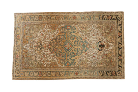 4x7 Vintage Distressed Sarouk Rug // ONH Item ee0053131