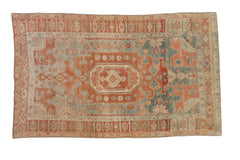 3.5x6 Vintage Distressed Bijar Rug // ONH Item ee0053141