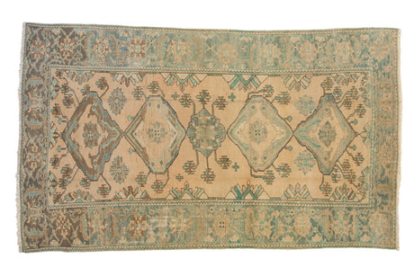 7x11.5 Vintage Distressed Malayer Carpet // ONH Item ee0053231