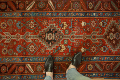 3.5x10 Antique Northwest Persian Rug Runner // ONH Item ee005327, Image 1
