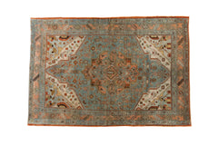 4.5x6.5 Vintage Distressed Malayer Rug // ONH Item ee0053281