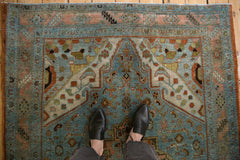 4.5x6.5 Vintage Distressed Malayer Rug // ONH Item ee005328, Image 1