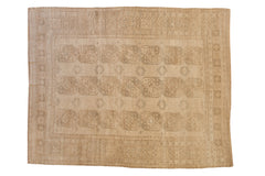 8.5x10.5 Vintage Distressed Ersari Carpet // ONH Item ee0053311