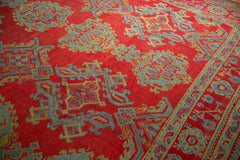 11.5x13.5 Vintage Oushak Carpet // ONH Item ee005334, Image 4