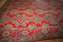 11.5x13.5 Vintage Oushak Carpet // ONH Item ee005334, Image 5