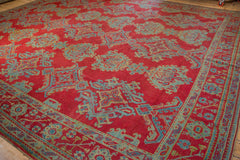 11.5x13.5 Vintage Oushak Carpet // ONH Item ee005334, Image 7