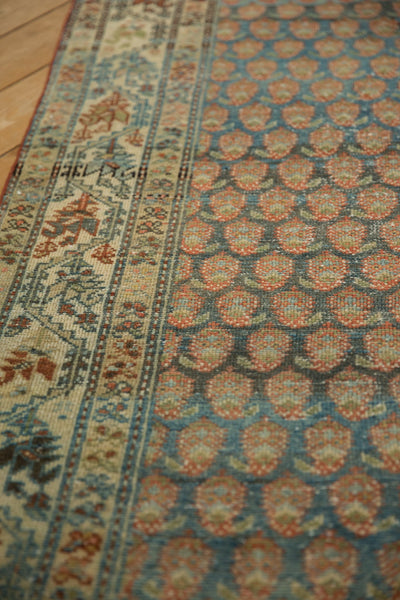 3.5x16.5 Vintage Distressed Serbend Rug Runner // ONH Item ee005336, Image 4