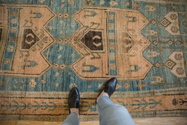 4.5x9 Vintage Distressed Bijar Rug Runner // ONH Item ee005341, Image 1