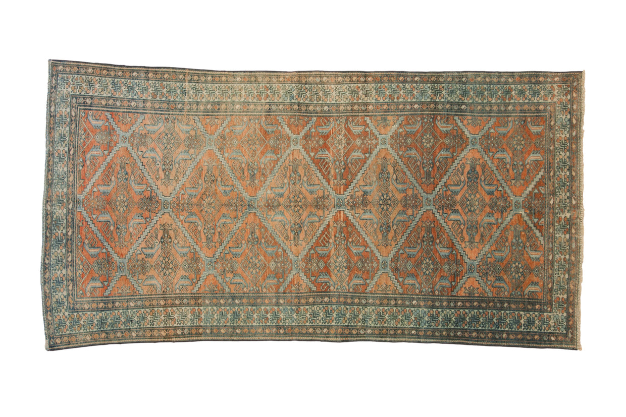 5x9.5 Antique Distressed Malayer Carpet // ONH Item ee0053451