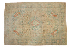11.5x17 Vintage Distressed Tabriz Carpet // ONH Item ee0053461