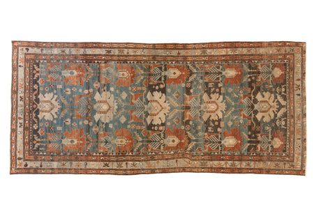 4.5x10.5 Antique Fine Distressed Mehreban Rug Runner // ONH Item ee0053471