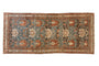 4.5x10.5 Antique Fine Distressed Mehreban Rug Runner // ONH Item ee0053471