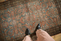 4x6.5 Vintage Distressed Malayer Rug // ONH Item ee005351, Image 1