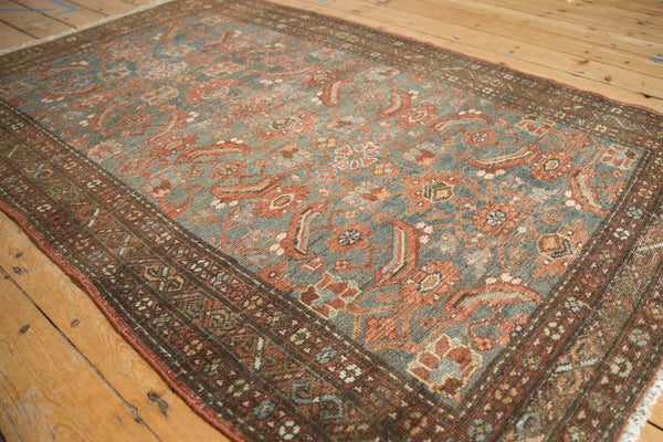 4x6.5 Vintage Distressed Malayer Rug // ONH Item ee005351, Image 3