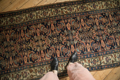 3.5x18 Antique Bijar Rug Runner // ONH Item ee005355, Image 1