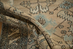 3.5x14.5 Vintage Distressed Heriz Rug Runner // ONH Item ee005359, Image 10