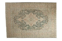 7x10.5 Vintage Distressed Tabriz Carpet // ONH Item ee0053601
