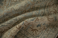 7x10.5 Vintage Distressed Tabriz Carpet // ONH Item ee005360, Image 9