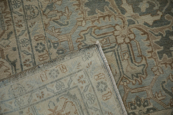 7x10.5 Vintage Distressed Tabriz Carpet // ONH Item ee005360, Image 10