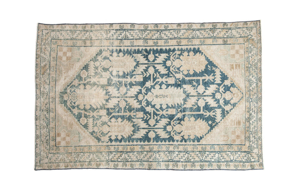 4x6.5 Vintage Distressed Hamadan Rug // ONH Item ee0053621