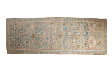 5x13.5 Vintage Distressed Northwest Persian Rug Runner // ONH Item ee0053631