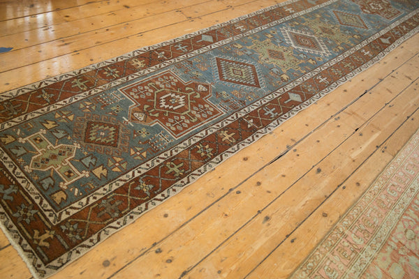 3x14.5 Vintage Distressed Karaja Rug Runner // ONH Item ee005368, Image 5