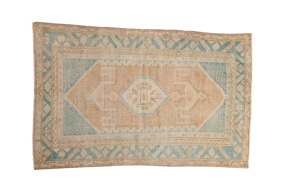 4x6.5 Vintage Distressed Hamadan Rug // ONH Item ee0053691