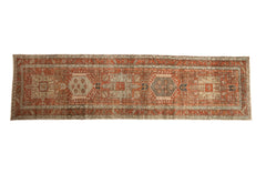 3x10.5 Vintage Distressed Karaja Rug Runner // ONH Item ee0053711