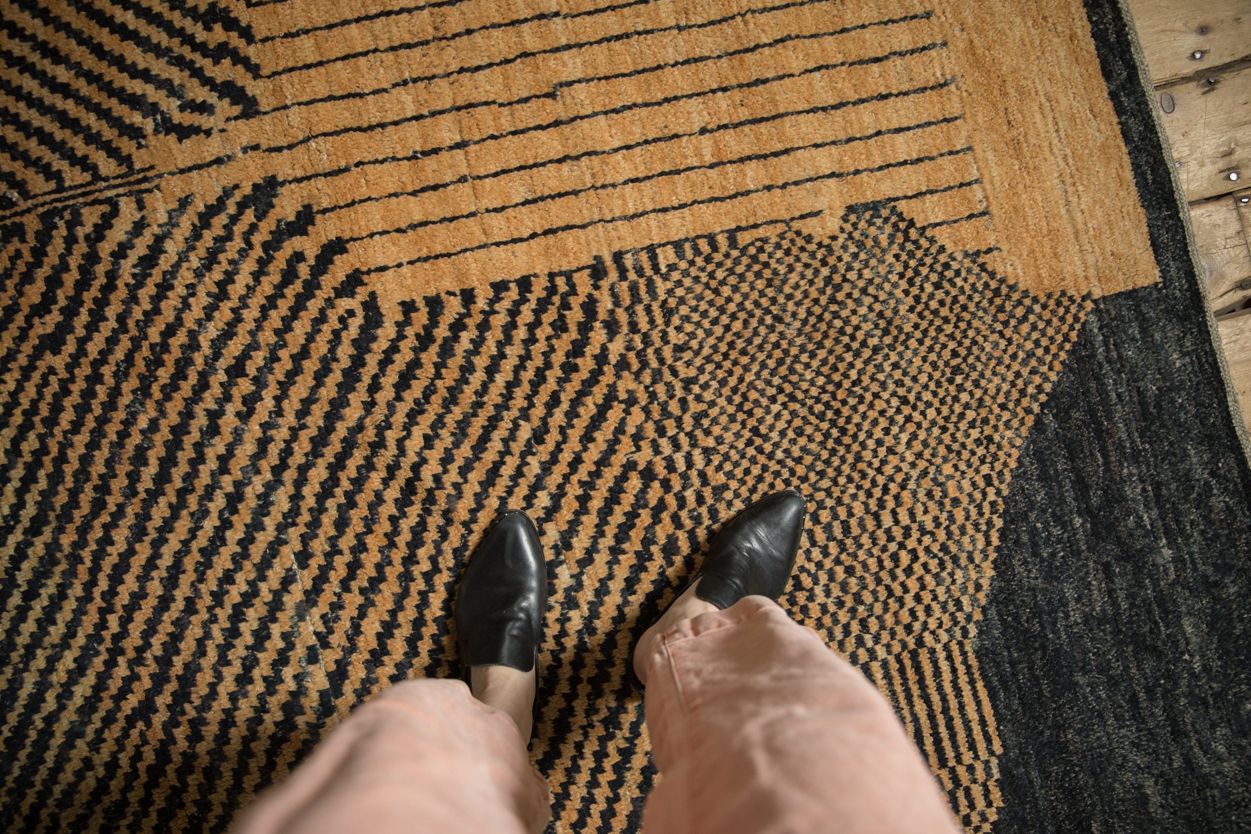 7x9.5 Afghani Moroccan Design Carpet // ONH Item ee005372, Image 1